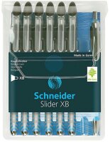 Schneider Kugelschreiber Slider Basic XB Etui 6 Stück/