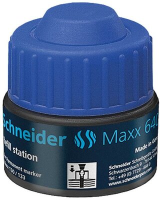 Schneider Refill Station Maxx 640 blau für Permanent-Marker