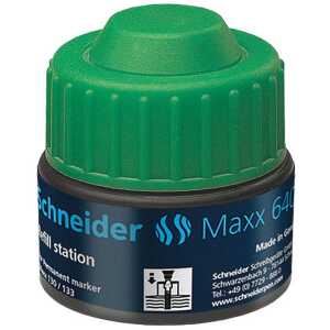 Schneider Refill Station Maxx 640, 30ml grün für Marker Maxx 130/133
