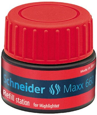 Schneider Refill Station Maxx 660 rot für Textmarker