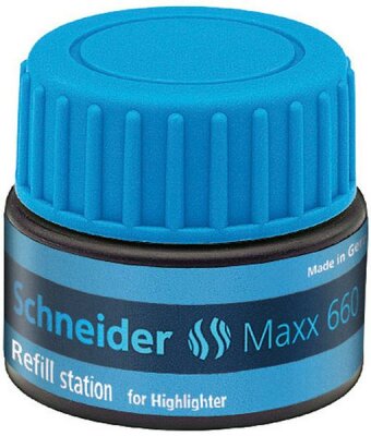 Schneider Refill Station Maxx 660 blau für Textmarker