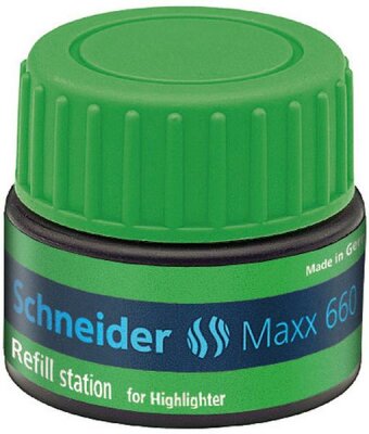 Schneider Refill Station Maxx 660 grün für Textmarker