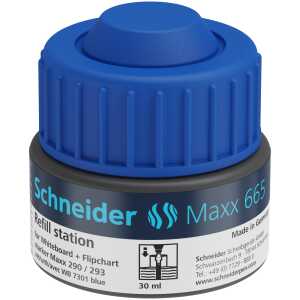 Schneider Refill Station Maxx 665 blau für Boardmarker
