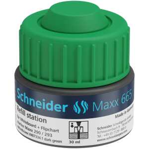 Schneider Refill Station Maxx 665 grün für Boardmarker
