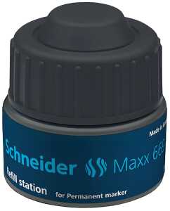 Schneider Refill Station Maxx 669, 30ml schwarz, für Perm.-Marker Maxx 250