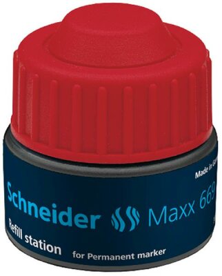 Schneider Refill Station Maxx 669 rot für Permanent-Marker