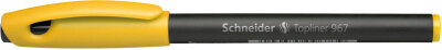 Schneider Fineliner Topliner 967 04 gelb