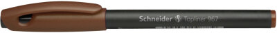 Schneider Fineliner Topliner 967 04 braun