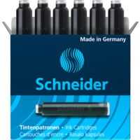 Schneider Standard-Tintenpatronen schwarz, Packung mit 6 Stück