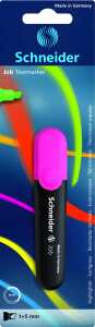 Schneider Textmarker Job pink Blister 1 Stück