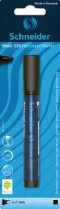 Schneider Permanent-Marker Maxx 250 schwarz Blister 1 Stück