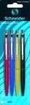 Schneider Kugelschreiber Office sortiert Blister 4...