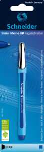 Schneider Kugelschreiber Slider Memo XB Blisterkarte mit 1 Stück, blau