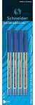 Schneider Kugelschreiber Tops 505 Blisterkarte mit 4...