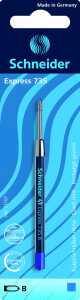 Schneider Kugelschreiber Mine 735 B blau, Blisterkarte mit 1 Stück