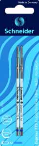 Schneider Kugelschreiber Mine Express 775 M blau, Blisterkarte mit 2 Stück