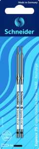 Schneider Kugelschreiber Mine Express 75 M schwarz, Blisterkarte mit 2 Stück