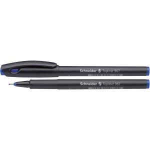 Schneider Fineliner Topliner 967 04 blau