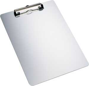 Alu-Klemmbretter, DIN A4, unzerbrechlich, wasserresistent