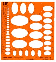 STDGRAPH Ellipsenschablone 1 Stück