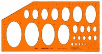 STDGRAPH Ellipsenschablone ISOM.4-65 mm 1 Stück