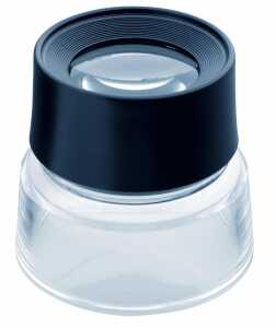 Standlupe,  Linse Ø 30 mm, Vergrößerung 10-fach