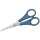 Bastelschere, spitz, 5,3 = 13,5 cm mit mm-Skala, blau, für Rechtshänder, VE = 12 Stück