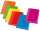 Veloflex Heftbox A4 -VELOCOLOR - sort gelb,rot,grün,blau,pink, orange