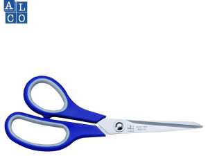 Qualitätsschere Comfort Cut, 19 cm, gummierte ABS-Griffe, rostfreier Edelstahl, VE = 12 Stück