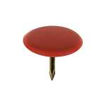 Reißnägel SUN, kunststoffüberzogen, Rot,...