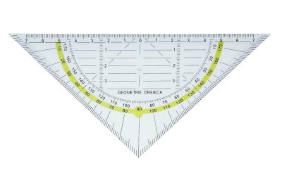 Alco Flexibles Geo-Dreieck, transparent, 16 cm, mm-Einteilung