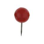 Landkartennadeln, Rot, Ø 10 mm x 20 mm, Dose...