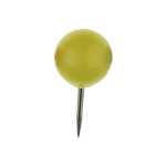 Landkartennadeln, Gelb, Ø 10 mm x 20 mm, Dose...