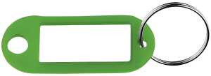 Schlüsselanhänger, Grün, Schachtel à 100 Stück
