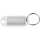 Schlüsselanhänger, Weiß, Plastiktüte à 10 Stück