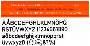 H-Profil Mittelschr.1451/4 fett ger. 4014509014525