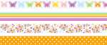 Deko Tapes Frühling Butterflies jede Rolle 5 m x 15...