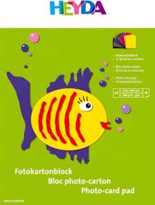 Fotokarton-Block A4 100 % Recyclingpapier