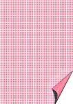 Motivkarton Happy Papers Karos A4 rosa