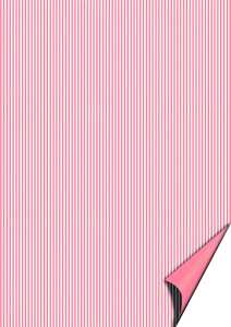 Motivkarton Happy Papers Streifen A4 rosa