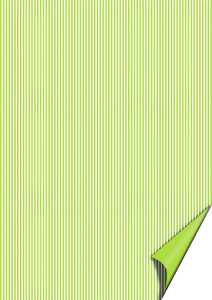 Motivkarton Happy Papers Streifen A4 hellgrün