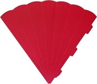 HEYDA 204869924 Schultüten-Zuschnitt 41 cm rot