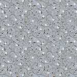 Faltblätter transparent Curlie 15 x 15 cm goldfarben