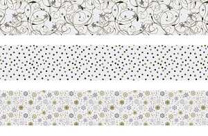Faltstreifen-Set für Fröbelsterne 1 x 30 cm 15 x 45 cm Papier weiss