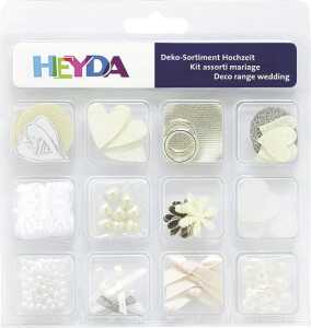 HEYDA DekoSortiment Hochzeit1 12-teilig 204883272