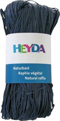 HEYDA 204887793 Naturbast marineblau