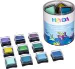 Stempelkissen-Set Mini Aqua 3 x 3 cm