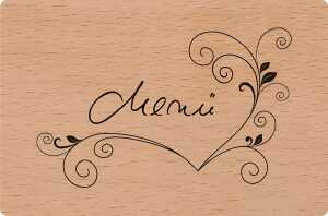 HEYDA Stempel Menü 204888614 4005329107986