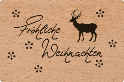 HEYDA Stempel Fröhliche Weihnachten 204888621