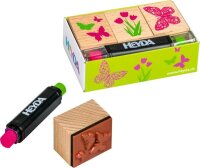 HEYDA 204888697 Stempel-Set Spring 8 x 45 x 25 cm Holz